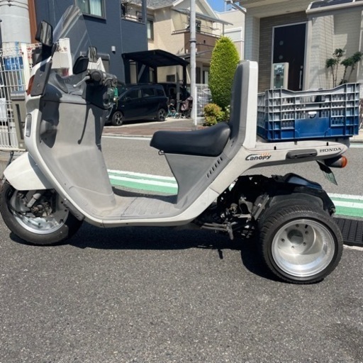 ジャイロ　キャノピー　屋根無し　ミニカー　登録　2スト　実働
