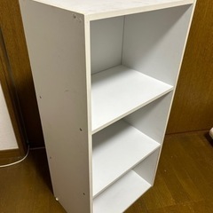 終了　← 【無料】収納家具 カラーボックス 3つ