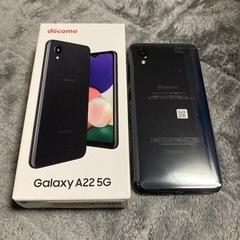 受付一時停止　Galaxy A22 5G 新品未使用