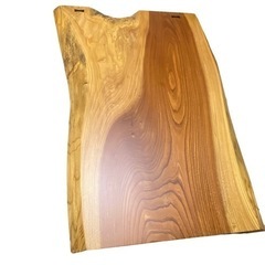 【ネット決済】家具  無垢材 天然木(ケヤキ)欅テーブル 