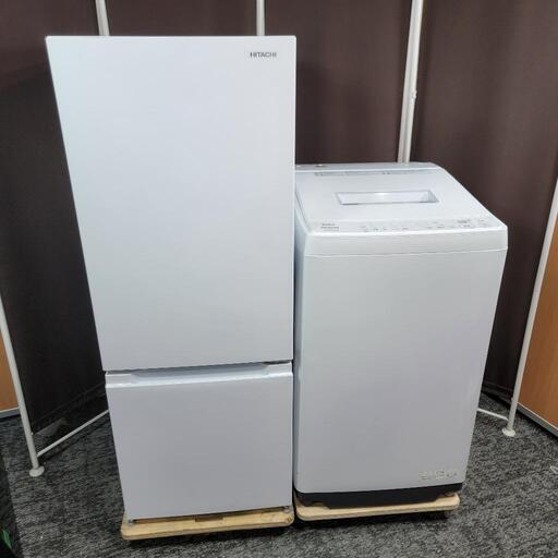 ‍♂️売約済み‼️配送設置は無料‼️最新2022年製✨定価120,930円セット❣️HITACHI 家電セット