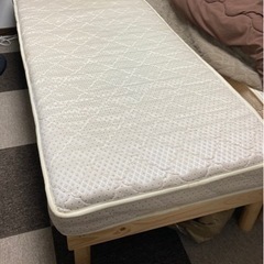 家具 ベッド セミシングル2台【お取引中】