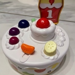 こどもちゃれんじべびー　一歳　バースデー　お誕生日ケーキ　知育玩具　