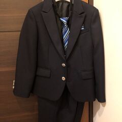  男の子用 紺スーツ4点セット(120㎝)キャサリンコテージ