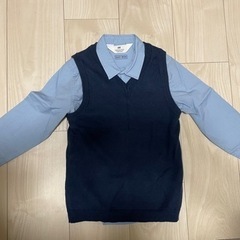 　H&M  シャツとベストのセット　110㎝　　