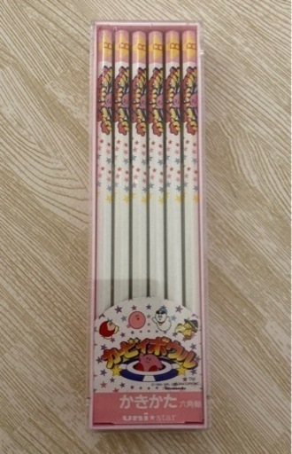 【新品・未使用】三菱鉛筆 ユニスター カービィボウル　かきかたえんぴつ　昭和レトロ