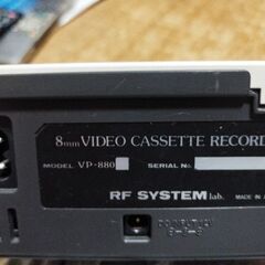 8ミリ　ビデオカセット　レコーダー
