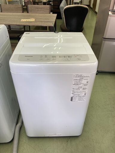 【リサイクルショップ　ピカソ　小松原】2021年製 パナソニック Panasonic 5.0kg 全自動洗濯機 NA-F50B15★3177★