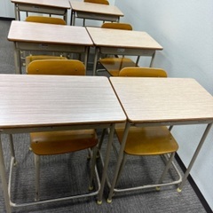 学校・学習塾用机椅子セット旧JIS特号