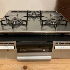 未使用ガスコンロ ハーマン DW32T6WTNASV 都市ガス