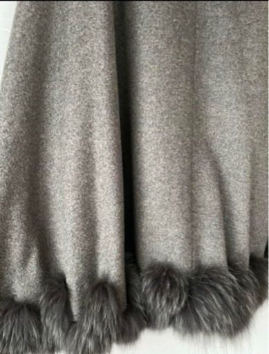 美品/引越売切/交渉◎】BALMAIN バルマン ウールカシミア ポンチョ