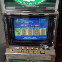 シグマポーカー筐体ジョーカーアタック ビデオポーカー