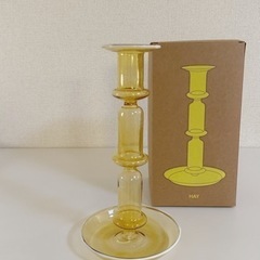 新品 HAY Flare Tall キャンドル ホルダー イエロ...