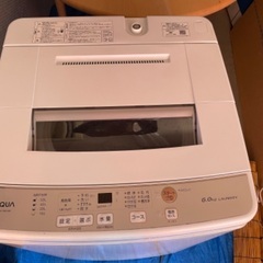 【ネット決済・配送可】2021年製　AQUA 洗濯機
