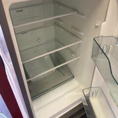 ☆中古￥14,800！HITACHI　154㍑2ドア冷蔵庫　家電　RL-154KA型　2020年製　幅48㎝ｘ奥行58㎝ｘ高さ127㎝　【BC030】