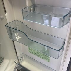 ☆中古￥14,800！HITACHI　154㍑2ドア冷蔵庫　家電　RL-154KA型　2020年製　幅48㎝ｘ奥行58㎝ｘ高さ127㎝　【BC030】