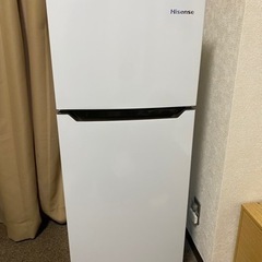 【日程条件あり】ハイセンス　冷凍冷蔵庫120L