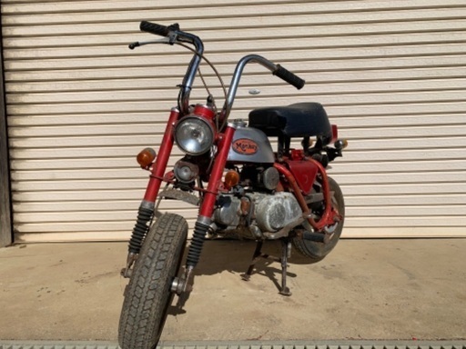 ホンダ モンキー Z50Z くるくる 不動