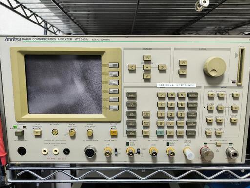 無線機テスタ　Anritsu MT2605A 無線機テスタ Anritsu MT2605A