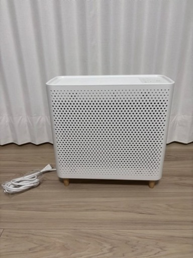 A-22 BRUNO コンパクトフロア空気清浄機 ホワイト 空気清浄機 JET