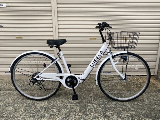新品★未使用　シティサイクル　オートライト　 26インチ　シマノ製6段変速　ホワイト