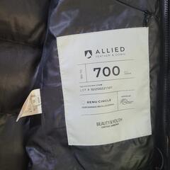 UNITED ARROWS 小松マテーレ  シャンブレー ALLIED ダウンジャケット