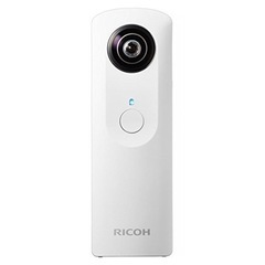 【中古】360度カメラ RICOH THETA m15 (ホワイ...