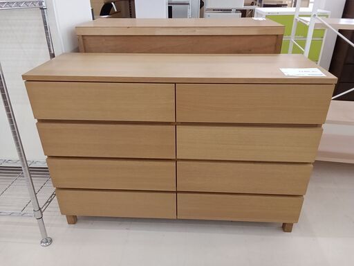 ★ジモティ割あり★ 無印良品 チェスト ブラウン W120×D40×H83 クリーニング済み TC1879