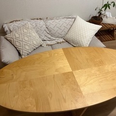 IKEA 木製ローテーブル