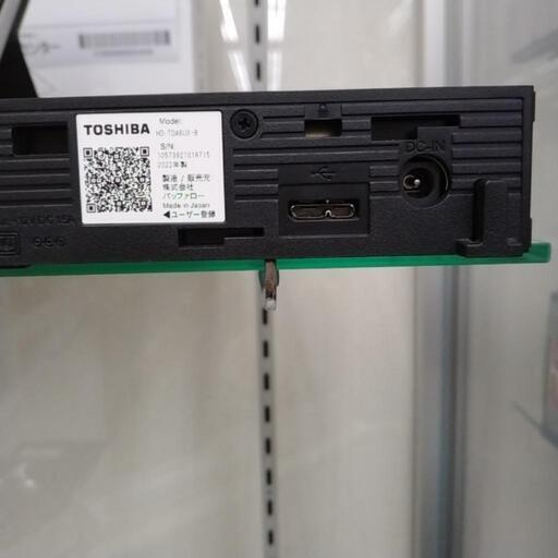 バッファロー 外付けHD 22年製 TJ3754