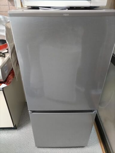 AQUA　2021年製ノンフロン冷凍冷蔵庫（冷蔵110L・冷凍58L）説明書有