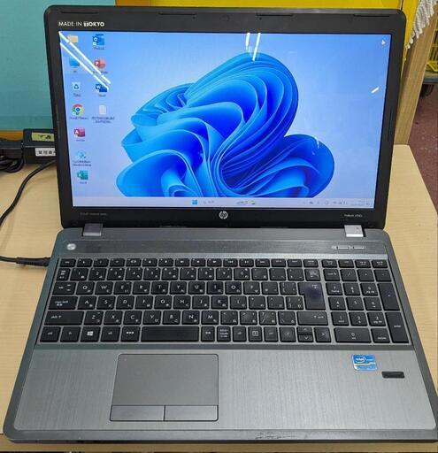 6ヶ月保証（Windows 11+Office2021年）HP　PROBOOK　4540S