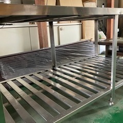 ステンレス製大型作業台