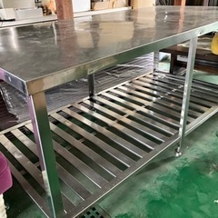 ステンレス製大型作業台