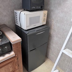 キッチン家電一式　　冷蔵庫　電子レンジ　トースター
