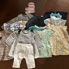 女の子　80〜110センチ、長靴セット