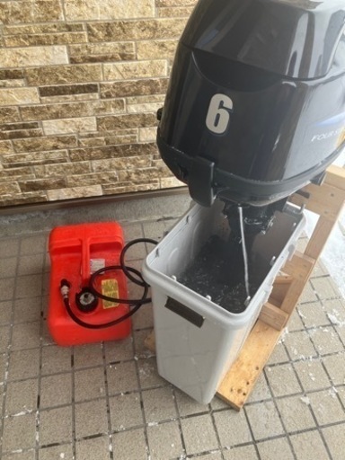 船外機　　6馬力　トーハツ　ゴムボート