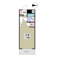 🏢安心の叶えRoom✨『1R』八王子市堀之内✨🉐 初期費用8万円...