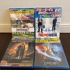 未開封　洋画DVD&Blu-rayセット
