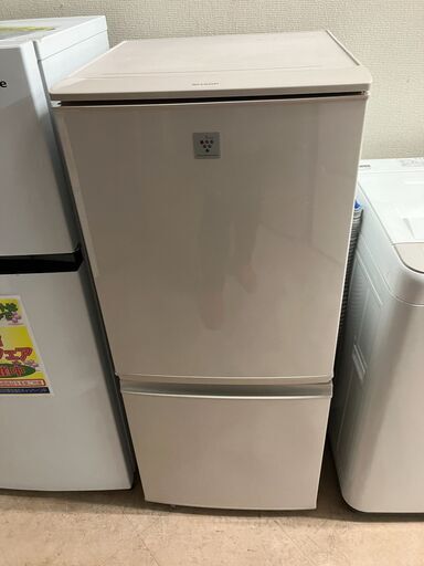 SHARP 137L冷蔵庫 2015年製 SJ-PD14A-C No.1875● ※現金、クレジット、スマホ決済対応※