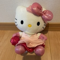 【受渡し決定】美品✨キティちゃんのぬいぐるみ