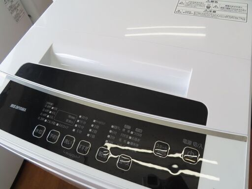 ♪IRIS OHYAMA/アイリスオーヤマ 洗濯機 IAW-T602E 6kg 2021年製 洗濯  