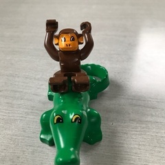 LEGO デュプロ　猿とワニ