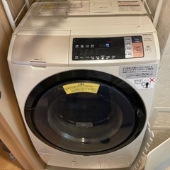 日立 ドラム式洗濯機BD-SV110A 風アイロン