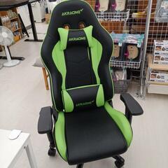☆ジモティ割あり☆ AKRACING ゲーミングチェア BK/GR クリーニング済 