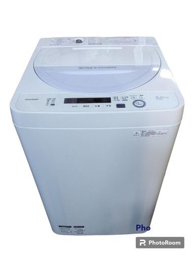 SHARP シャープ　ES-GE5A　洗濯機　単身　5.5kg