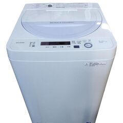 SHARP シャープ　ES-GE5A　洗濯機　単身　5.5kg