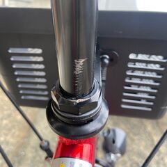 新品★未使用　子供用マウンテンバイク　シマノ6段ギア　24インチ　レッド