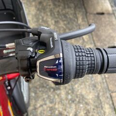 新品★未使用　子供用マウンテンバイク　シマノ6段ギア　24インチ　レッド