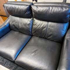 【1年使用】ニトリ 本革2モーター電動リクライニングソファ(チェリーブ スタンダードタイプ NB)